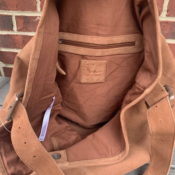 Free People We The Free Honor Suede Hobo Bag - Picture 10 of 14